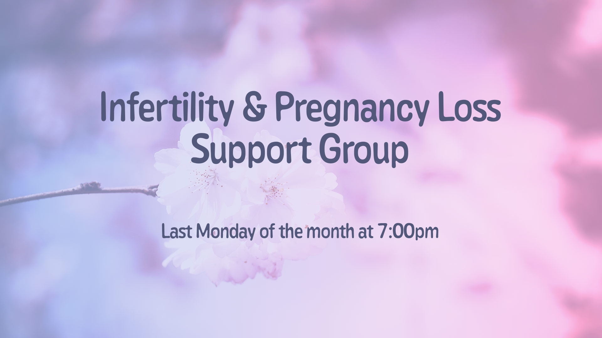 Image for Infertility & Pregnancy Loss Support Group