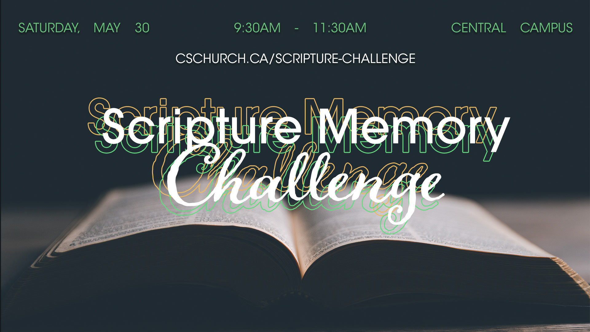 Image for Scripture Memory Challenge