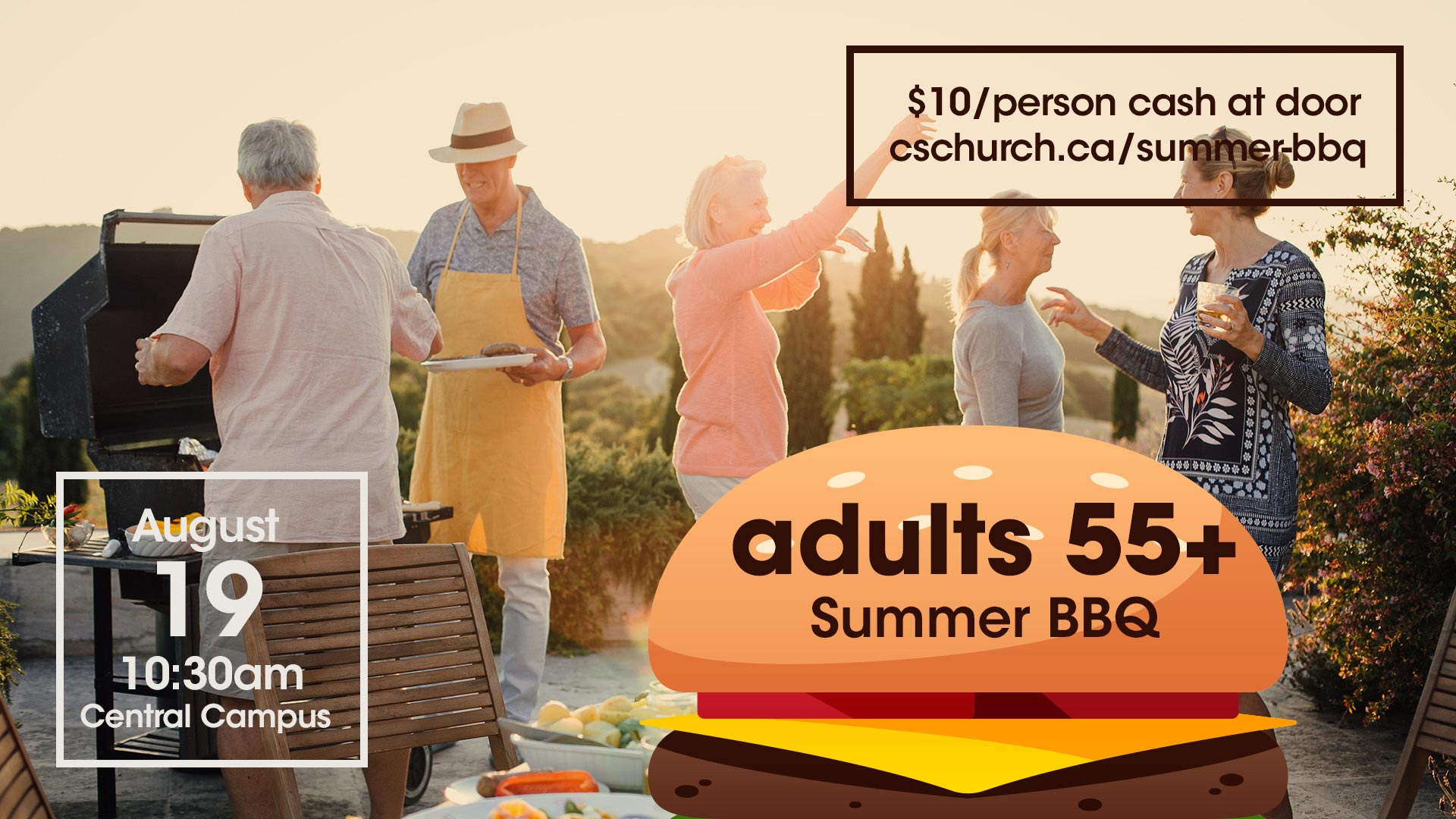 Image for Adults 55+ Summer BBQ