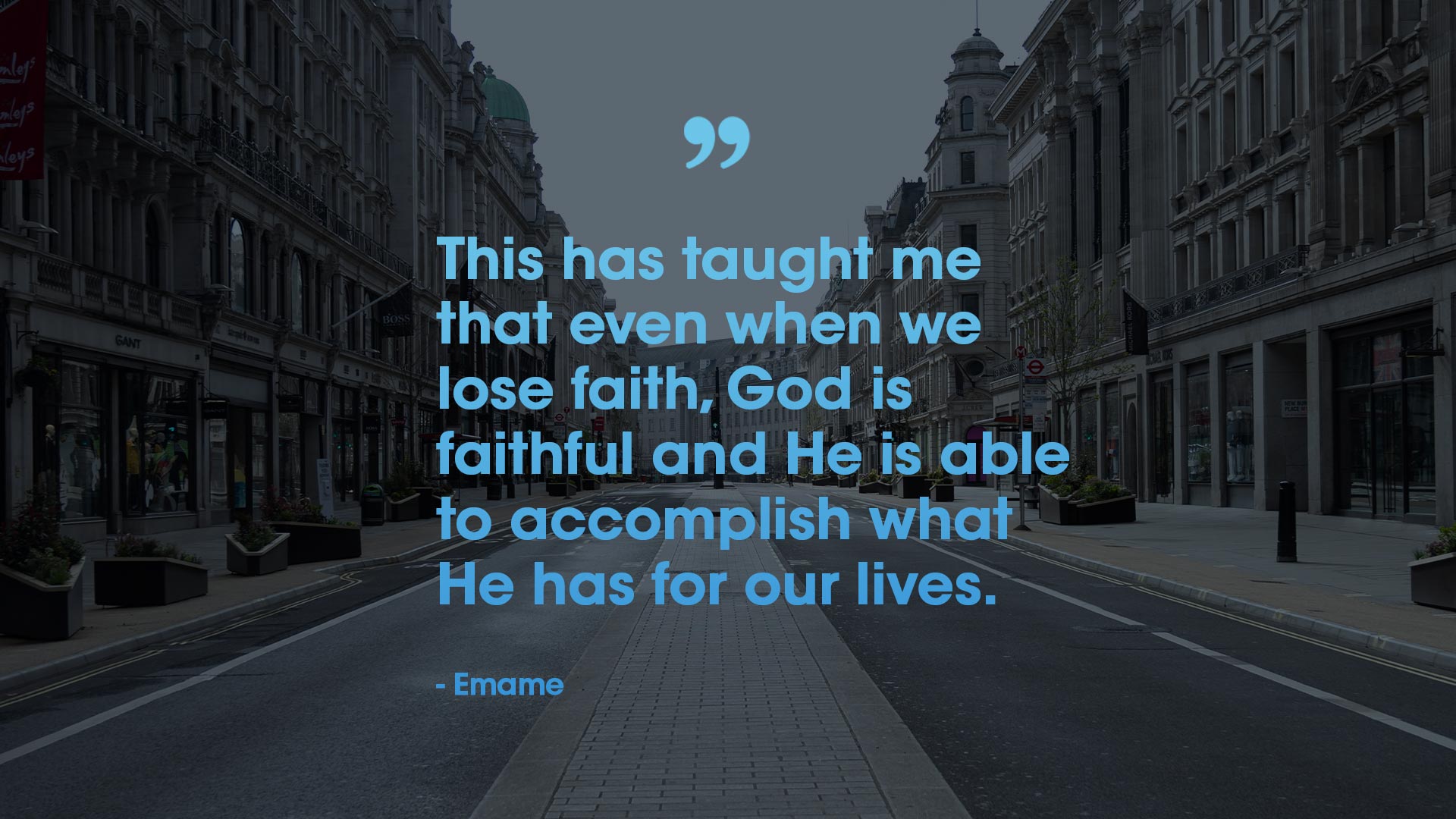 Image for God is Faithful